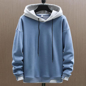 Sweat-shirt à capuche pour homme, personnalisé avec logo brodé ou imprimé, design OEM, fin et ample, pour le printemps et l'automne - Product Image 5