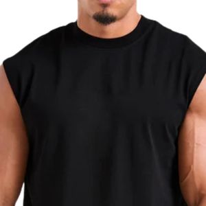 Men's <b>Loose</b> Fit <b>Tank</b> <b>Top</b> Sleeveless Casual Shirt Breathable Lightweight Summer Clothing Gym Fitness Workout Running Wholesale - Product Image 3