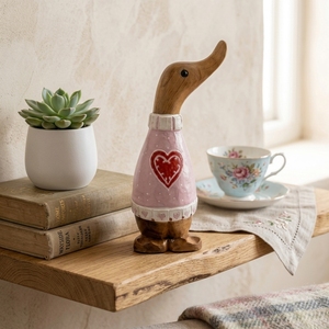 Adorno de Pato de Bambú y Madera Estilo Art Deco Moderno, Hecho a Mano y Ecológico, para Decoración de Mesa en Sala de Estar, Hotel y Hogar - Product Image 5