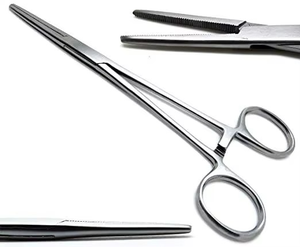 Crile Rankin Hemostat Forceps Stainless Steel Surgical Grade Locking Arterial Clamp Precision Hemostasis And Tissue Occlusion - Product Image 1