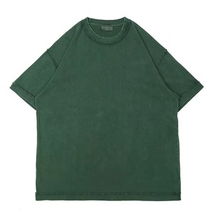 Camiseta Vintage Personalizada con Gráficos para Hombre, Ropa Urbana Oversize, Camisetas con Lavado Ácido para Hombre, Camisetas de Talla Grande para Hombre - Product Image 2