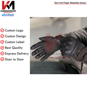 Gants de moto légers, matériau respirant et durable, ajustement confortable, protection renforcée de la paume pour les motards - Product Image 3