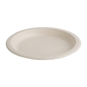 Platos Ecológicos Resistentes a Fugas para Servir Comidas Diarias, Forma Redonda de 9 Pulgadas para Restaurantes, Servicios de Catering y Eventos - Product Image 1