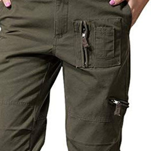 Pantalon Cargo LAMA INDUSTRIES Coupe Décontractée Moderne Utilitaire pour le Travail en Lin/Coton – Fabricant OEM Usine - Product Image 5