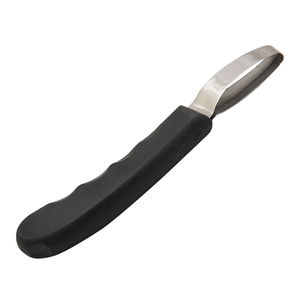 Couteau à sabots de haute qualité, outils de soin des animaux, couteau à sabots très tranchant avec étui en cuir, fabriqué en acier pakistanais, pour le toilettage des chevaux - Product Image 4