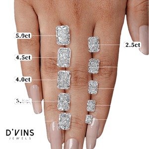 D'VINS JEWELS Diamant de laboratoire en vrac, taille brillant, couleur D, pureté VVS VS, certifié IGI, 0,5 ct à 2 ct, qualité excellente, bijoux - Product Image 2