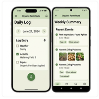 RoyalCraft Pertanian Organik Usaha Tanaman Alami Aplikasi Pertanian Cerdas untuk IOS/Android/Linux/Mac Stok