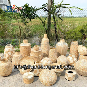 Jarrón de nácar de fabricante profesional, venta al por mayor de Vietnam, diseños únicos de jarrón de perlas, Exportación rápida, suministro fuerte - Product Image 6