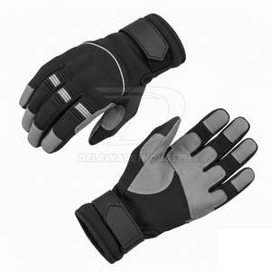 ถุงมือมอเตอร์ไซค์แบบผ้าสำหรับมืออาชีพ ผลิตจากวัสดุที่ทนทาน พร้อมการยึดเกาะที่ดีขึ้นเพื่อการขับขี่ที่ปลอดภัยบนทางหลวงและในเมือง - Product Image 4