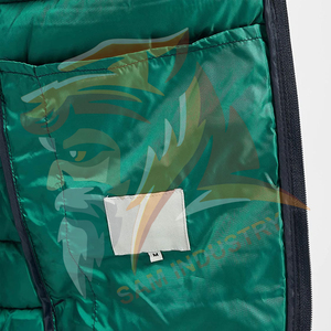 Chalecos Acolchados Personalizados con Logotipo, de Poliéster Grueso y Cálido, Sin Mangas, para Hombre, Estilo Nuevo, Chaqueta Acolchada Sin Mangas para Hombre - Product Image 6