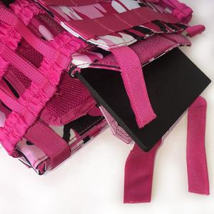 Chaleco de Entrenamiento Rosa de Alta Calidad con Corte Láser para Deporte, Fitness, Ejercicio, Gimnasio, Crossfit, Equipo de Defensa Personal con Peso - Product Image 5