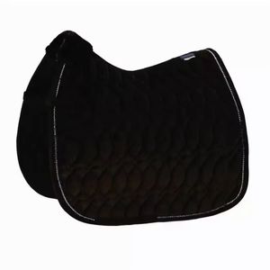Ensembles d'équipement équestre élégants en gros, ensembles de tapis de selle personnalisés pour chevaux, tapis de selle de dressage équin - Product Image 1