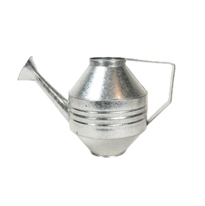 Regadera de Metal con Recubrimiento de Polvo Plateado, Diseño Nuevo, Duradera, Capacidad de 1.5L, para Hogar y Jardín, Macetas - Product Image 1