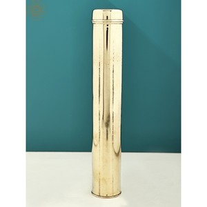 Porte-boîte de rangement en laiton Agarbatti de 10 pouces fait à la main fabriqué en Inde-Diffuseur traditionnel d'encens et d'aromathérapie - Product Image 1