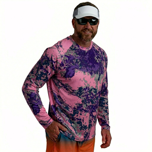 Camisas de Pesca de Manga Larga para Mujer, Ropa de Protección Solar Transpirable de Secado Rápido, Ropa de Pesca para Exteriores Personalizada - Product Image 1