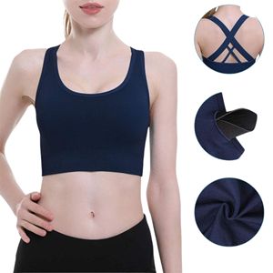 OEM ODM High Quality Customized Women <b>Longline</b> Sports <b>Bra</b> Crossover Strap Yoga Gym Running Activewear Plus Size - Product Image 4