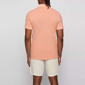 Ensemble polo d'été léger et réversible 2 pièces pour homme : T-shirt à manches courtes et short – Tenue décontractée et sportive en coton biologique de haute qualité - Product Image 5