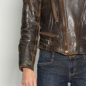 Chaquetas de Cuero de Moda para Mujer, Más Vendidas, Personalizadas con su Propio Logotipo, Chaquetas de Cuero Tejidas de Marca Privada - Product Image 6
