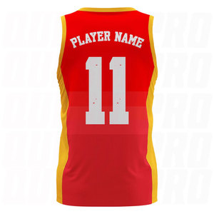 Nuevo Diseño de Camiseta de Baloncesto Estadounidense, Venta al por Mayor de Ropa Deportiva, Uniforme Personalizado para Equipo, Cosido, para Entrenamiento y Juego, para Hombres, Jóvenes y Adultos - Product Image 4