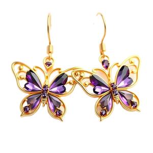 Pendientes colgantes de plata de ley 925, joyería fina para mujer, diseño colgante elegante, Regalo para mamá - Product Image 1