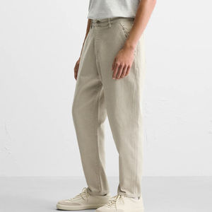 Pantalones Vaqueros de Corte Holgado para Hombre, Mezcla de Algodón Suave y Duradera, Cómodos, Ideales para Ropa Urbana, Trabajo Informal y Viajes - Product Image 5