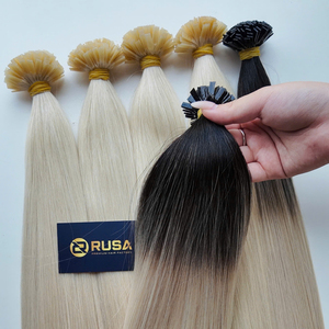 Extensiones de Cabello con Punta Plana al por Mayor, Textura de Cabello Liso/Ondulado/Rizado, Personalizadas, de Alta Calidad, Precio al por Mayor, ¡Oferta Caliente Ahora! - Product Image 4