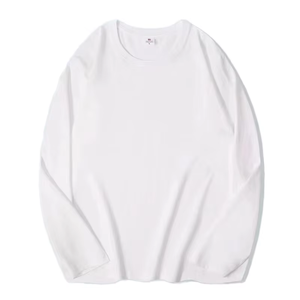 เสื้อยืดผู้ชายแขนสั้นทรงปกติ ผ้าคอตตอนถัก 100% สีพื้น น้ำหนัก 250 กรัม - Product Image 3