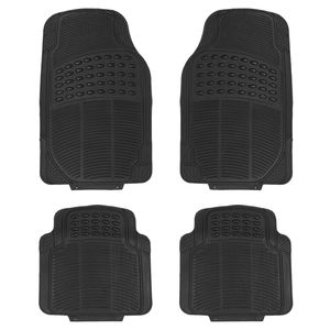 Set di 4 Tappetini Auto in PVC Resistente per Anteriore e Posteriore, Design Personalizzabile per Veicoli Mazda, Prodotti da MOS - Product Image 1