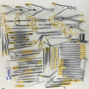 Ensemble d'instruments de rhinoplastie Azicon de 83 pièces en acier inoxydable, outils de chirurgie plastique nasale, osteotomes, ciseaux, pinces - Product Image 3