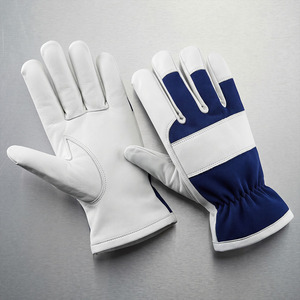 Wholesale Goat Grain Leather Assembly <b>Gloves</b> Heavy Duty Industrial Safety Hand Protection Household Gardening <b>Gloves</b> - Product Image 2