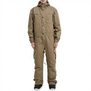 Pantalons de ski et de snowboard unisexes en gros, imperméables, respirants, coupe-vent, avec fermeture éclair Polartec, vêtements chauds pour sports d'hiver, fournisseur - Product Image 3