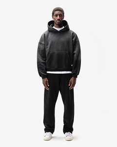 Sudadera con Capucha de Forro Polar 100% Algodón Personalizada para Invierno, Fabricante, Proveedor, Fábrica, Exportación a EE. UU., Reino Unido y Europa desde Pakistán - Product Image 3