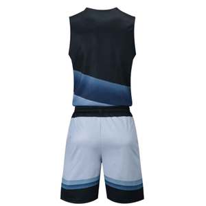 Conjunto de Uniforme Clásico de Baloncesto para Equipos |   Diseño sin mangas de verano |   Tela de Alto Rendimiento 100% Poliéster de Talent Sports - Product Image 5