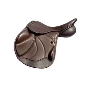 Selle en cuir de saut pour l'équitation à prix abordable - Product Image 1