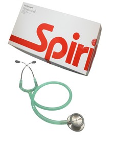 Estetoscopio de acero inoxidable con potencia Manual para médicos, tecnología de diafragma sintonizable, sonido de frecuencia, capacidades auditivas para - Product Image 5