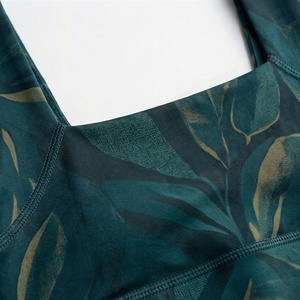 Conjuntos de Yoga de Alta Calidad para Mujer, Ropa Deportiva con Estampado por Sublimación, Ropa Deportiva para Gimnasio, Ropa Deportiva para Mujer - Product Image 4