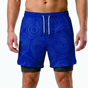 Men's Breathable Sublimated Running Shorts Soft Inner Liner Custom Digital Print Athletic Shorts for Comfort USA 2026 - Product Image 4