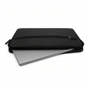Housse pour ordinateur portable résistante à l'eau, sacoche rembourrée pour ordinateur portable, étui pour ordinateur en polyester avec poche avant, sac recyclable - Product Image 2