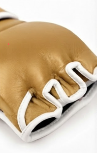ถุงมือ MMA Profit Sport Gold แบบครึ่งนิ้ว ปิดด้วยเวลโคร สำหรับทุกเพศ อุปกรณ์ฝึกศิลปะการต่อสู้คุณภาพสูง ถุงมือฝึกซ้อม MMA - Product Image 4