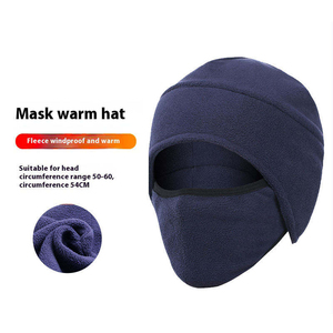 Bonnet d'hiver en polaire avec cache-oreilles, chaud et isolant, coupe-vent, pour homme et femme, avec protection du cou, idéal pour les activités extérieures par temps froid - Product Image 2