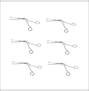 Forceps d'intubation Magill professionnels, autoclavables, en acier inoxydable, instrument chirurgical pour l'anesthésie, l'ORL et les urgences - Product Image 1