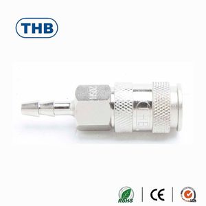 ข้อต่อสายลมแบบสแตนเลสแรงดันสูง 4 in 1 ยูนิเวอร์แซล THB ขนาด 1/4 นิ้ว - Product Image 2