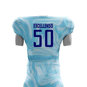 Uniforme de Fútbol Americano de Diseño Personalizado de Alta Calidad, Tela de Poliéster Transpirable, Precio al por Mayor - Product Image 5