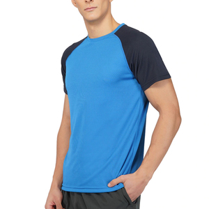 T-shirt de sport moderne et actif pour homme, couleur unie, haute qualité, respirant, prêt pour l'hiver, texture confortable, mélange de polyester - Product Image 4