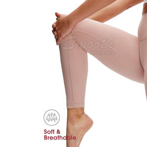 Leggings de sport personnalisés, nouvelle conception, taille haute, respirants, pour femmes - Product Image 4