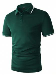 Polo de Diseño Sólido y Resistente para Hombre, Colección de Verano, Polo Básico Importado, Polo Liso en Tallas Grandes, Venta al Por Mayor - Product Image 6