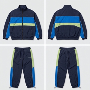Ensemble de survêtement décontracté à capuche pour homme, coupe-vent épais, veste et pantalon de sport pour la gym, l'entraînement, la course, le jogging et les activités de plein air - Product Image 5