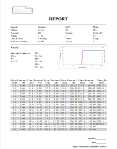 L'analyseur de taille de nanoparticules et de potentiel Zeta DLS corrélé aux photons Winner 901 détecte la plage de mesure du latex de butène 1-10000nm - Product Image 3