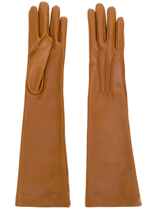 Gants d'opéra en cuir personnalisés pour femmes, à écran tactile, longueur poignet, pour l'hiver, décontractés, pour l'extérieur, les voyages et les soirées - Product Image 4
