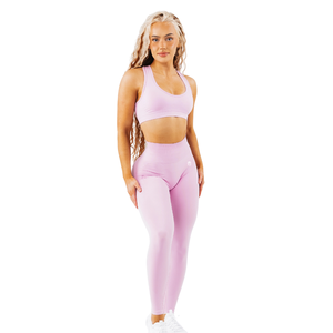 Leggings Deportivos de Cintura Ultra Alta para Mujer, Sin Costuras, con Efecto Scrunch, Alta Elasticidad, para Yoga, Gimnasio, Fitness, Control de Abdomen, Ropa Deportiva Diaria - Product Image 4